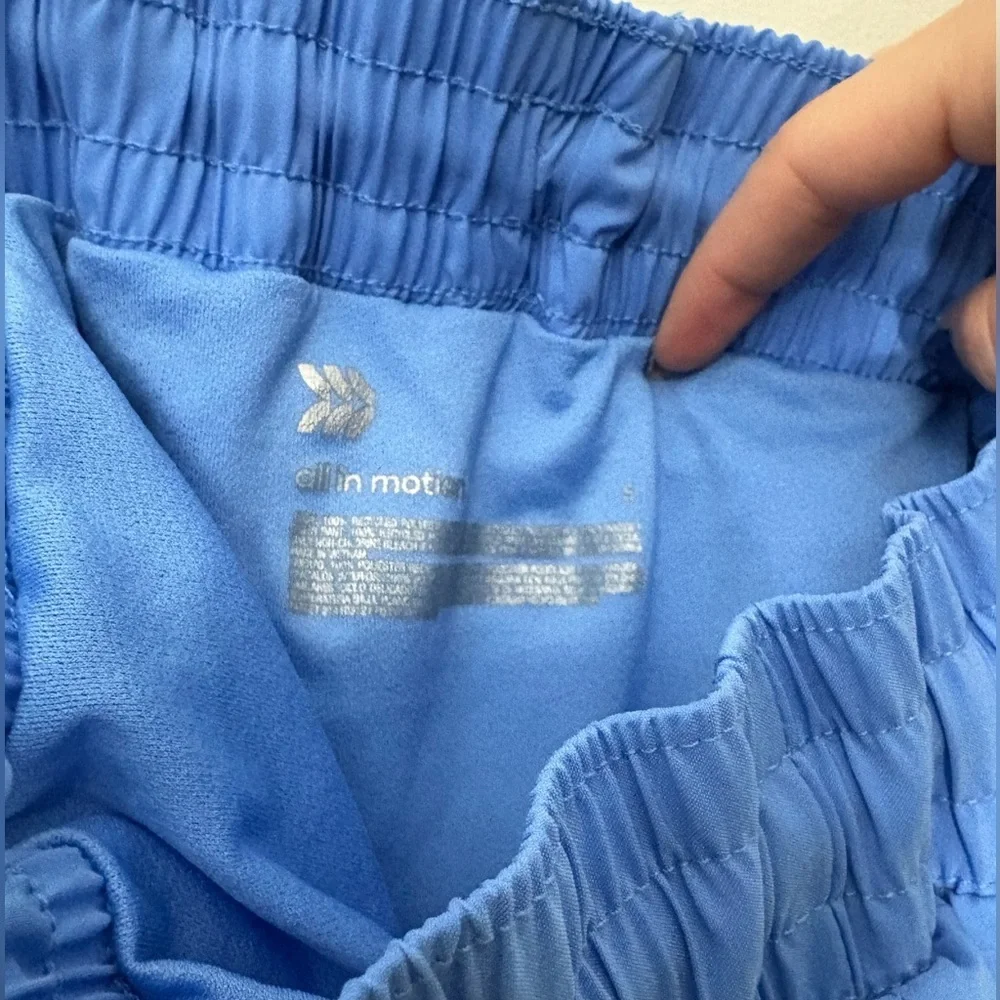 All in Motion Sky Blue Active Shorts - Picture 5 of 5